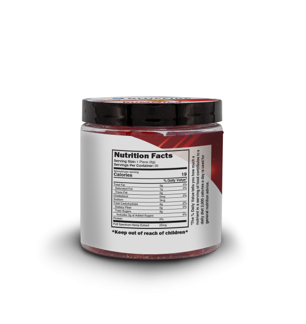 CBD Tropical Punch Gummies Monthly Subscribe and Save 40% - Image 2