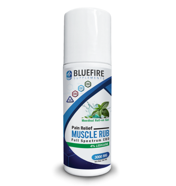 CBD Muscle, Tendon & Joint Roll On with 4% Lidocaine & Menthol