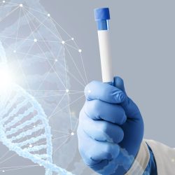 Genetic engineering concept. Testing. pharmacy. Regenerative medicine.